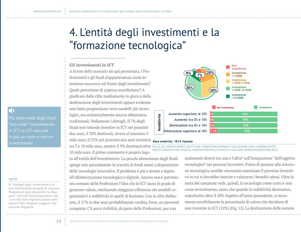 net), i cui titoli sono reperibili anche nella sezione Altri Rapporti suggeriti del presente Rapporto.