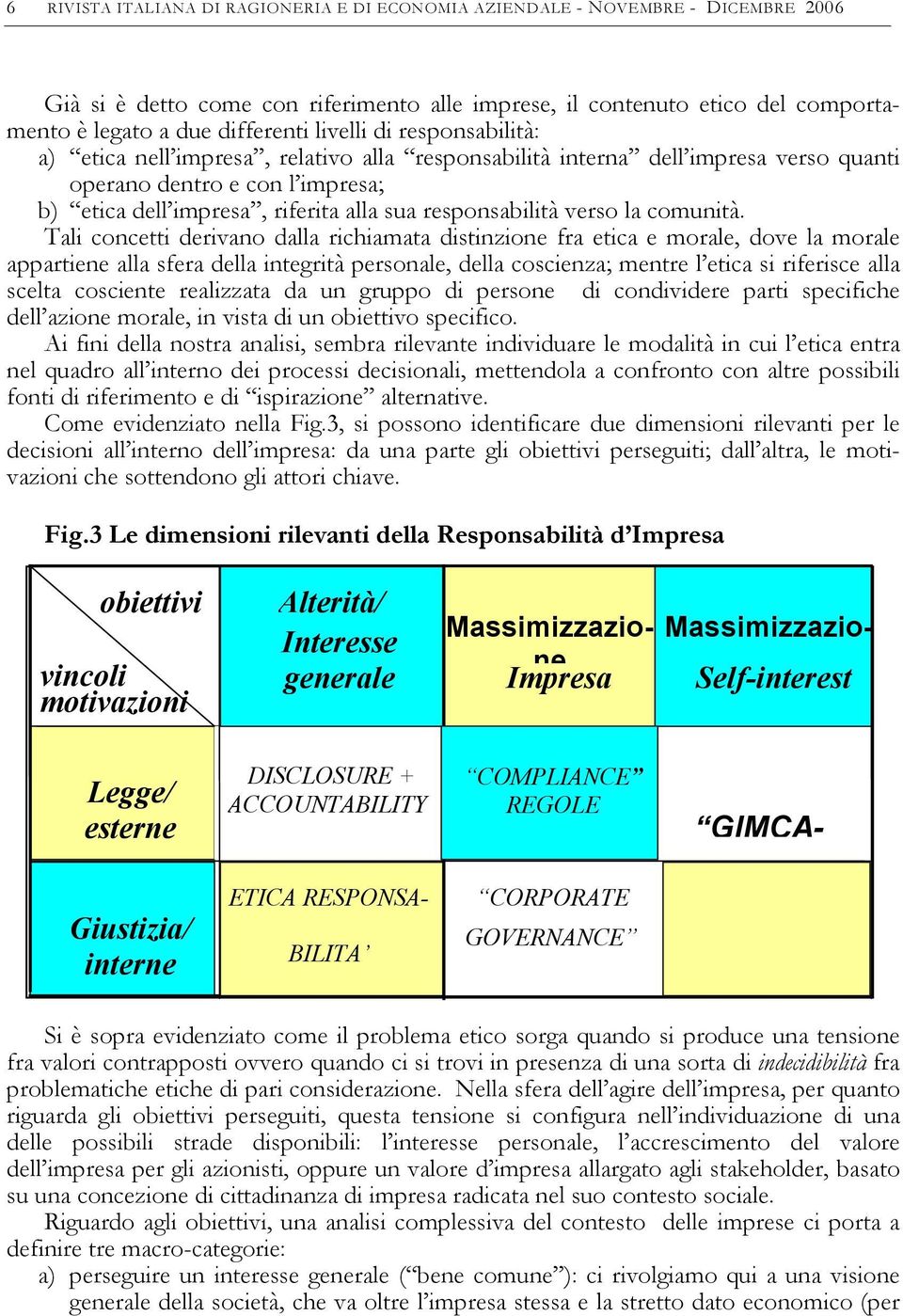 responsabilità verso la comunità.