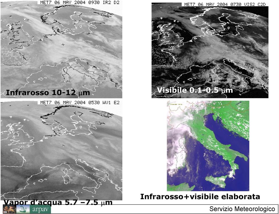 5 µm Vapor d acqua 5.