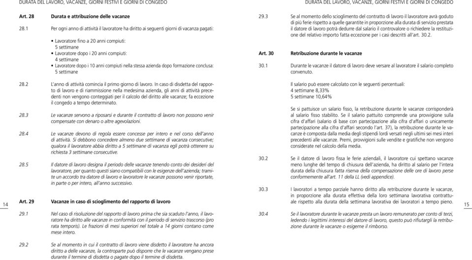 i 0 anni compiuti nella stessa azienda dopo formazione conclusa: 5 settimane 9.