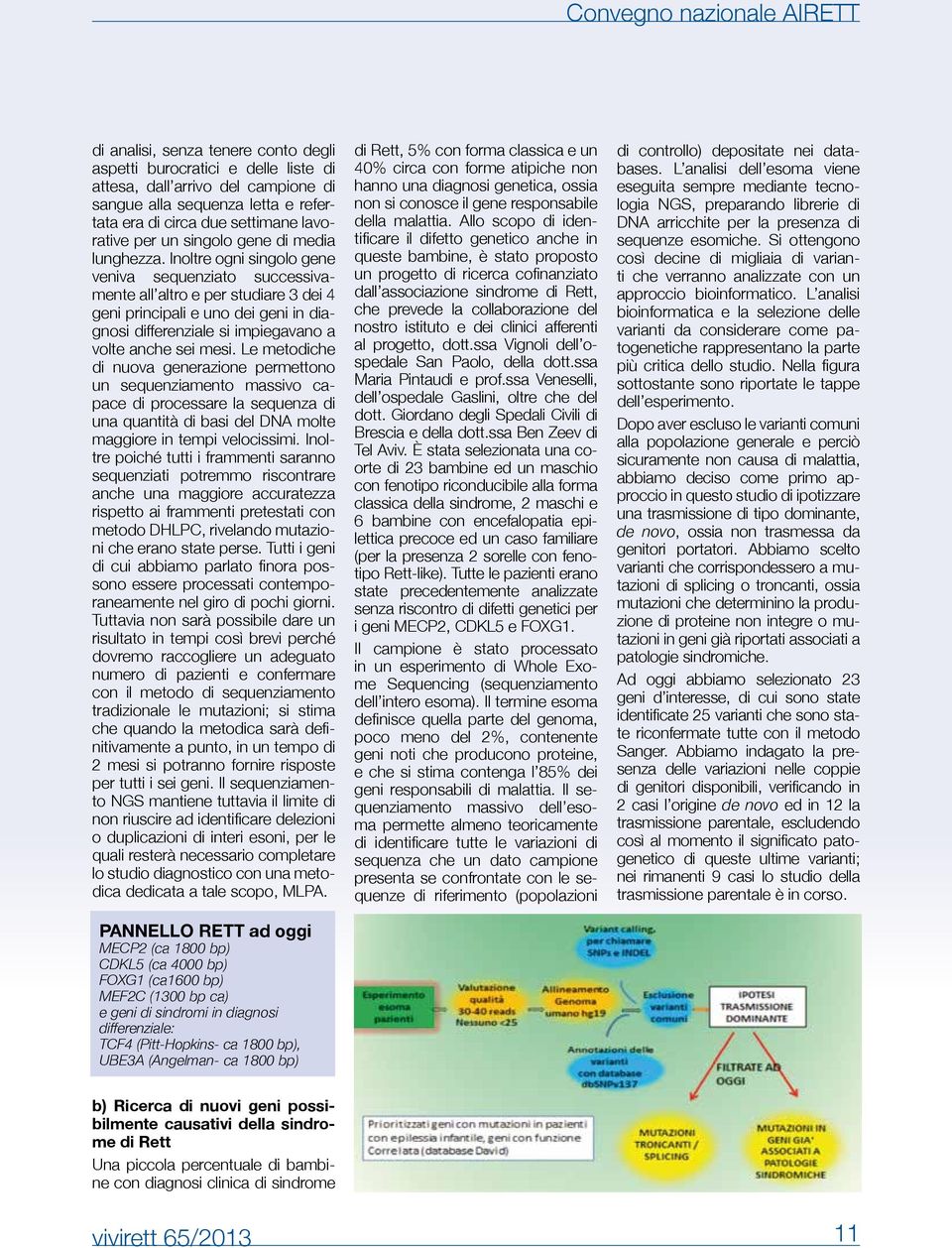 Inoltre ogni singolo gene veniva sequenziato successivamente all altro e per studiare 3 dei 4 geni principali e uno dei geni in diagnosi differenziale si impiegavano a volte anche sei mesi.