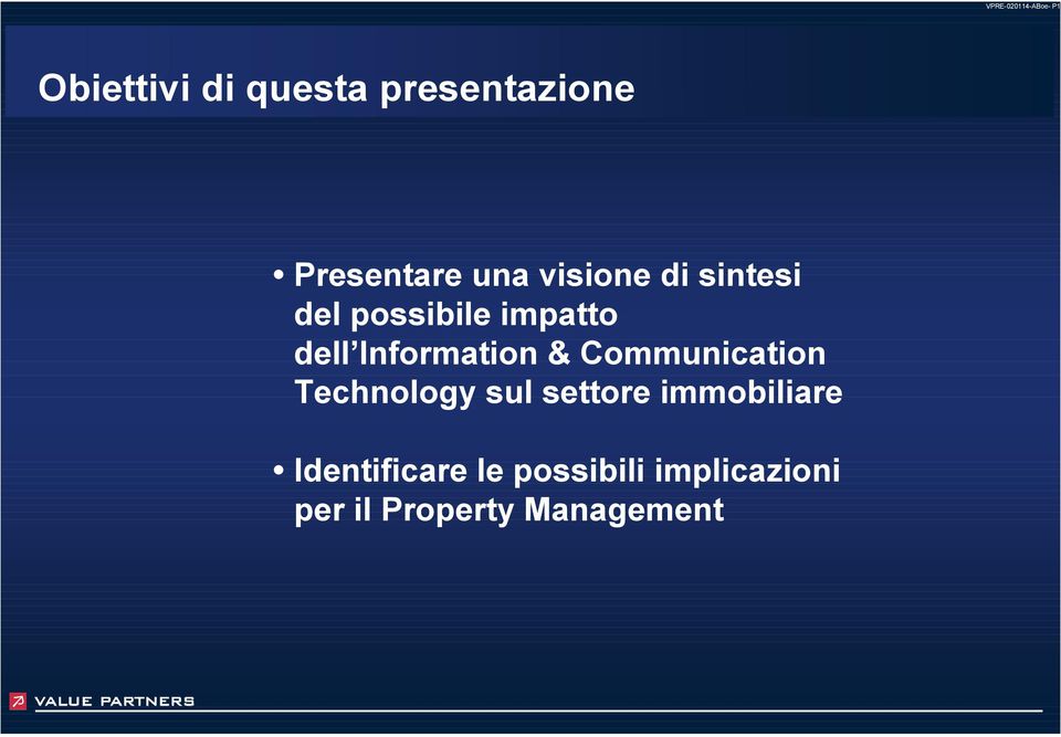 Information & Communication Technology sul settore