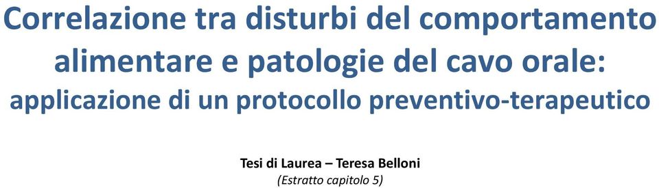 applicazione di un protocollo