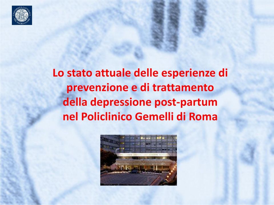 trattamento della depressione