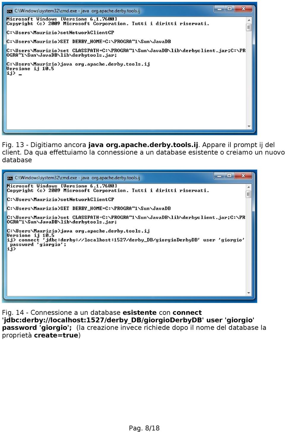 14 - Connessione a un database esistente con connect