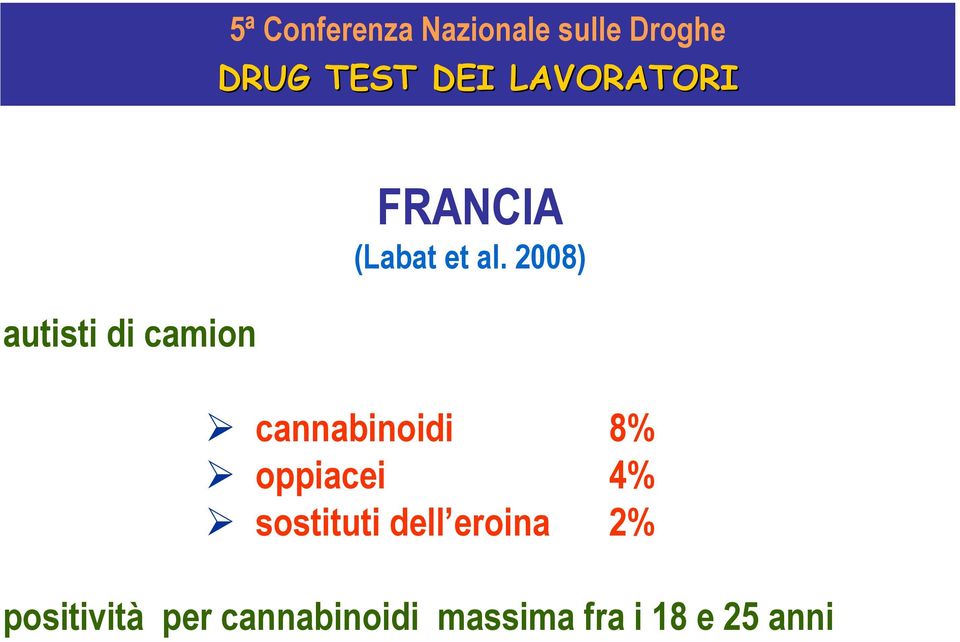 sostituti dell eroina 2% positività