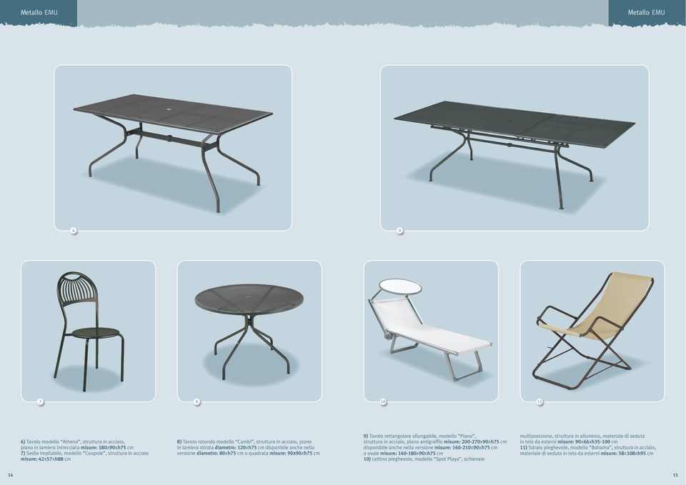 Tavolo rettangolare allungabile, modello Piano, struttura in acciaio, piano antigraffio misure: 00-70x90xh75 cm disponibile anche nella versione misure: 60-0x90xh75 cm o ovale misure: 40-80x90xh75 cm