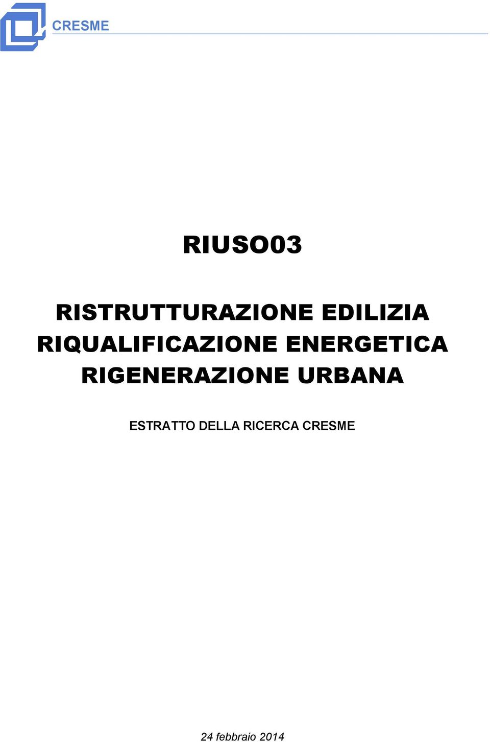 ENERGETICA RIGENERAZIONE URBANA