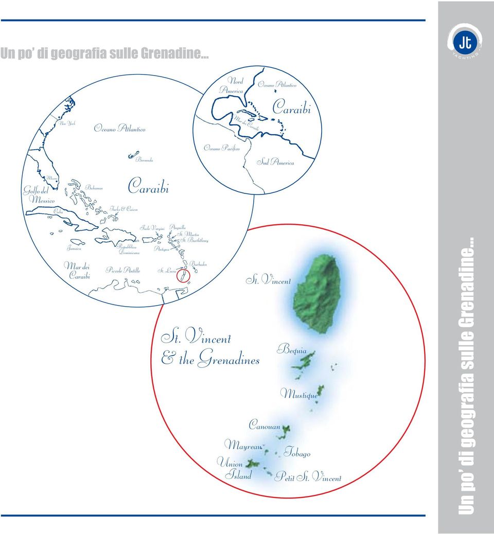 Dominicana Piccole Antille Anguilla St. Martin St. Barthélemy Antigua Isole Vergini St. Lucia Barbados St.