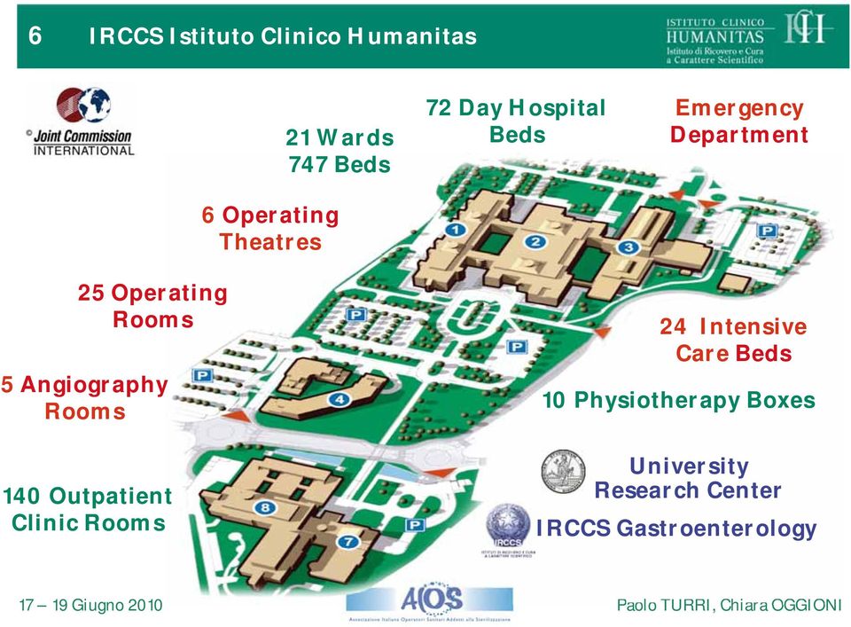 Angiography Rooms 140 Outpatient Clinic Rooms 24 Intensive Care Beds