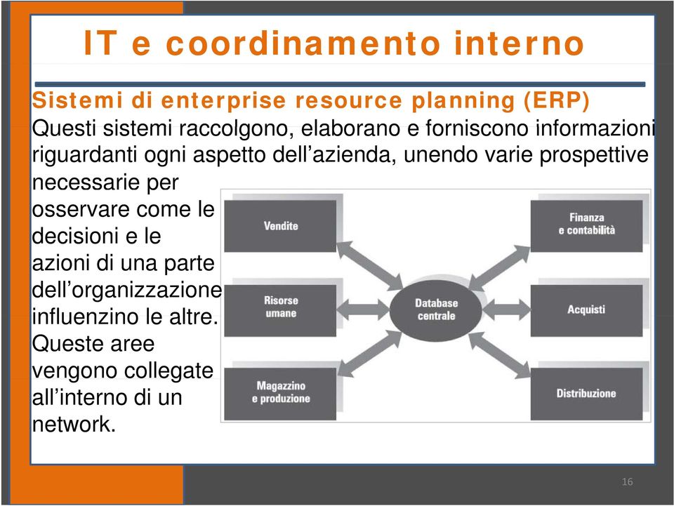 unendo varie prospettive necessarie per osservare come le decisioni e le azioni di una parte