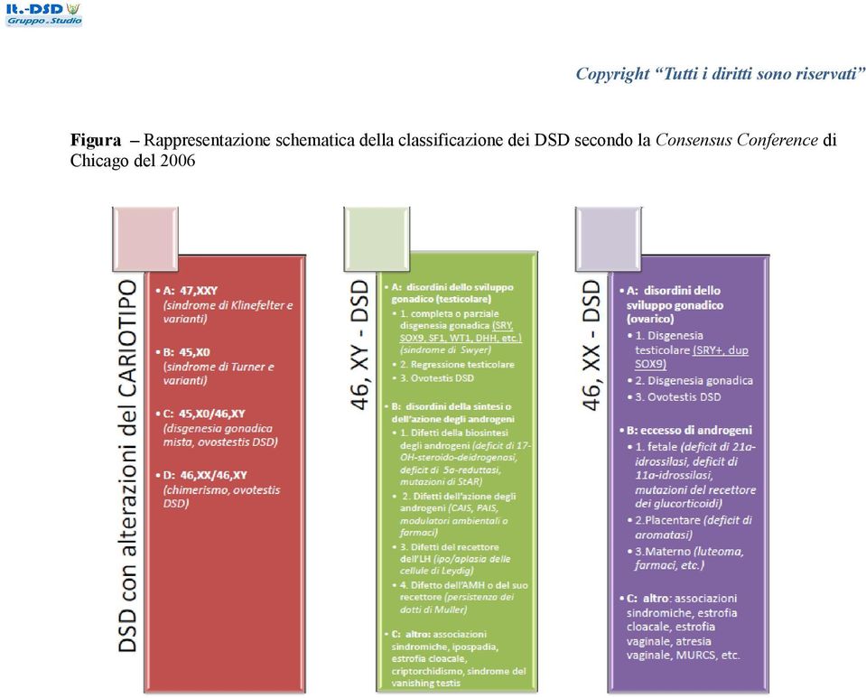 classificazione dei DSD