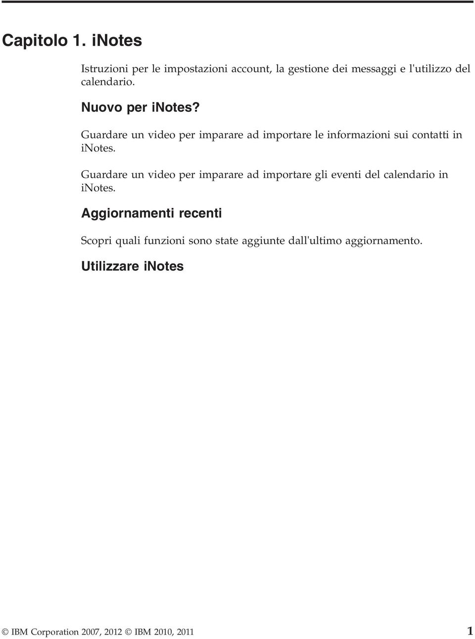 Guardare un video per imparare ad importare gli eventi del calendario in inotes.