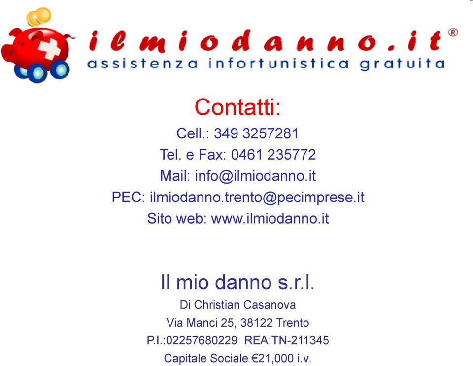 trento@pecimprese.it Sito web: www.ilm