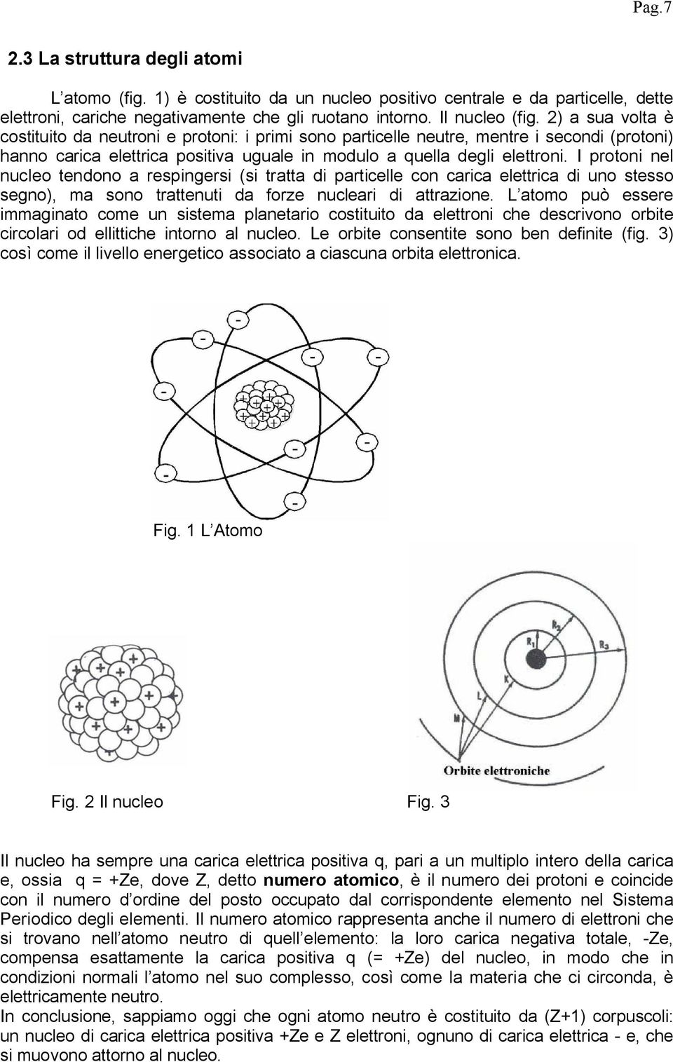 I protoni nel nucleo tendono a respingersi (si tratta di particelle con carica elettrica di uno stesso segno), ma sono trattenuti da forze nucleari di attrazione.