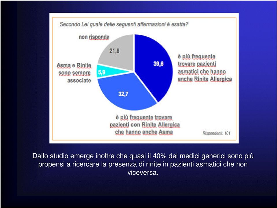 propensi a ricercare la presenza di