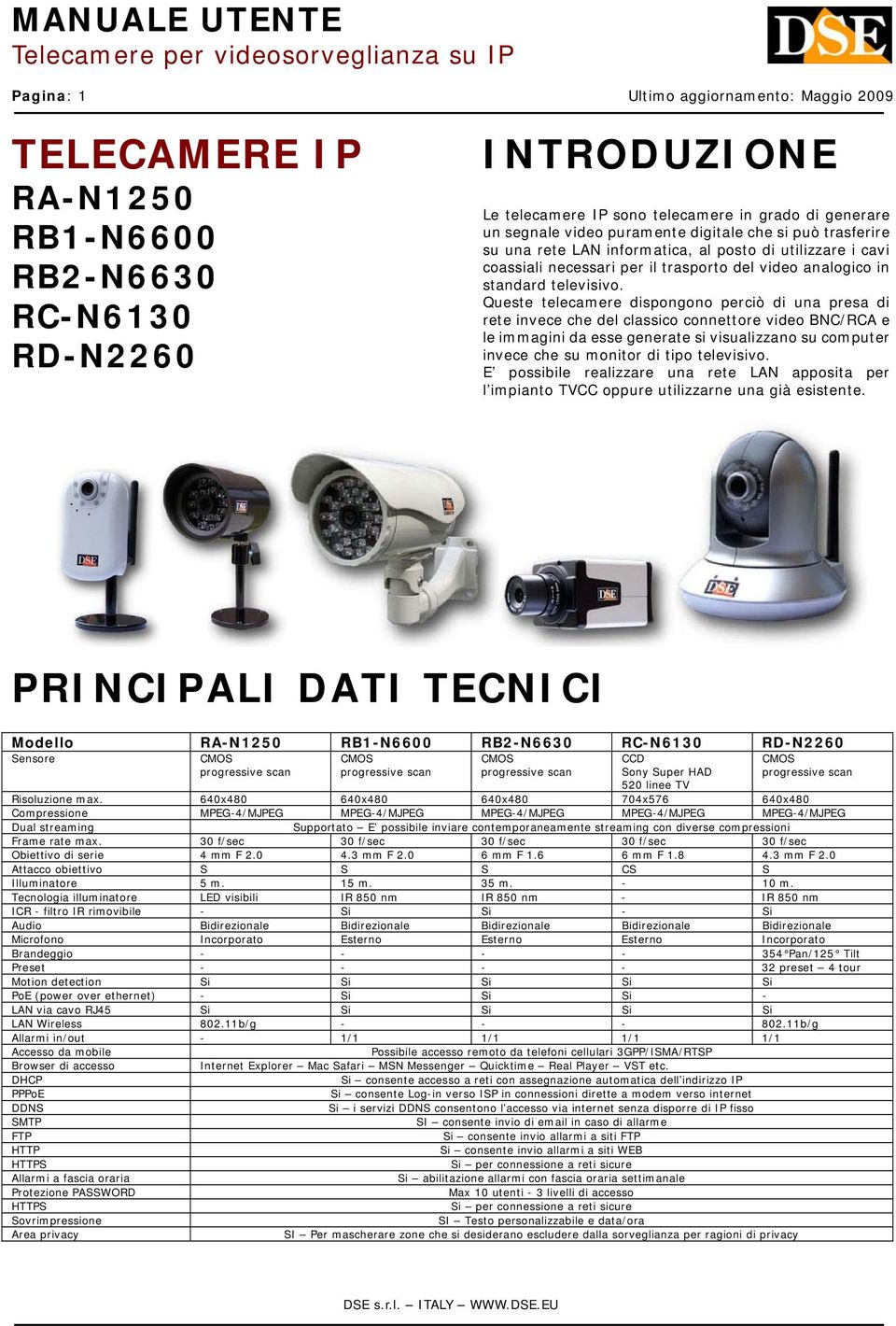 Queste telecamere dispongono perciò di una presa di rete invece che del classico connettore video BNC/RCA e le immagini da esse generate si visualizzano su computer invece che su monitor di tipo