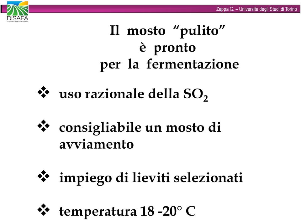 Università degli Studi di Torino uso razionale