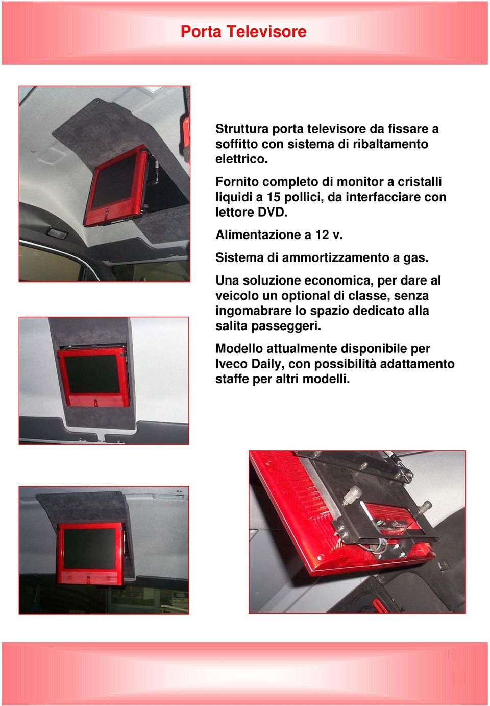 Sistema di ammortizzamento a gas.