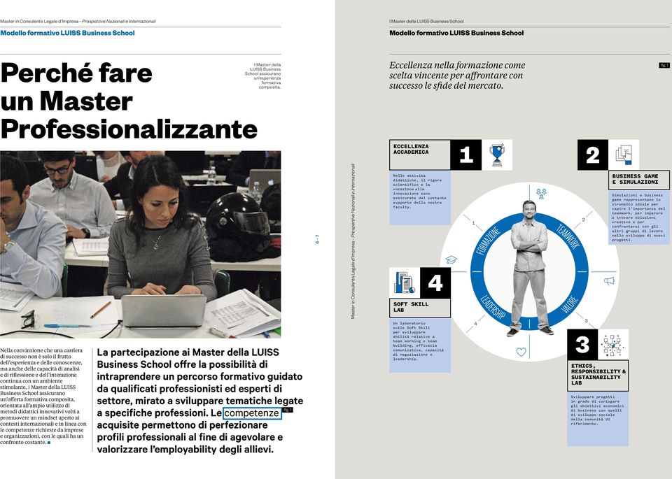 Nella convinzione che una carriera di successo non è solo il frutto dell esperienza e delle conoscenze, ma anche delle capacità di analisi e di riflessione e dell interazione continua con un ambiente