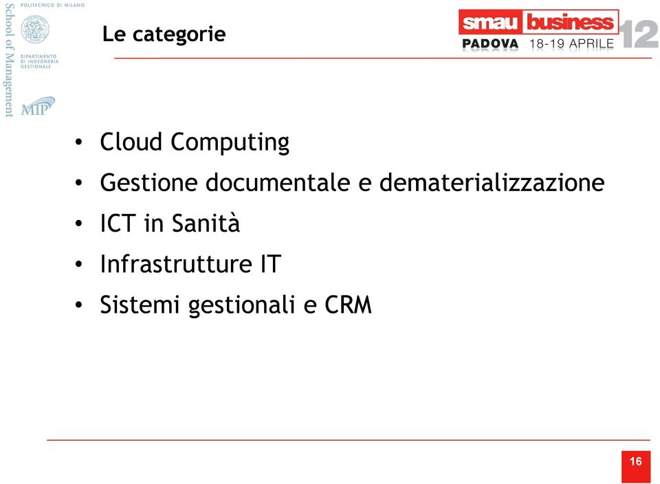 dematerializzazione ICT in