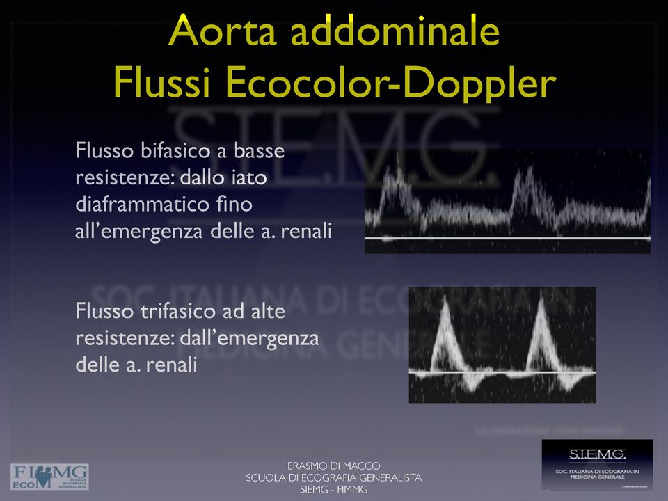 diaframmatico fino all emergenza delle a.