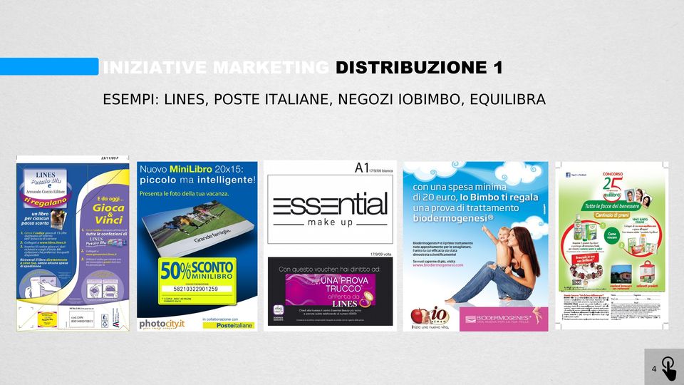 LINES, POSTE ITALIANE,