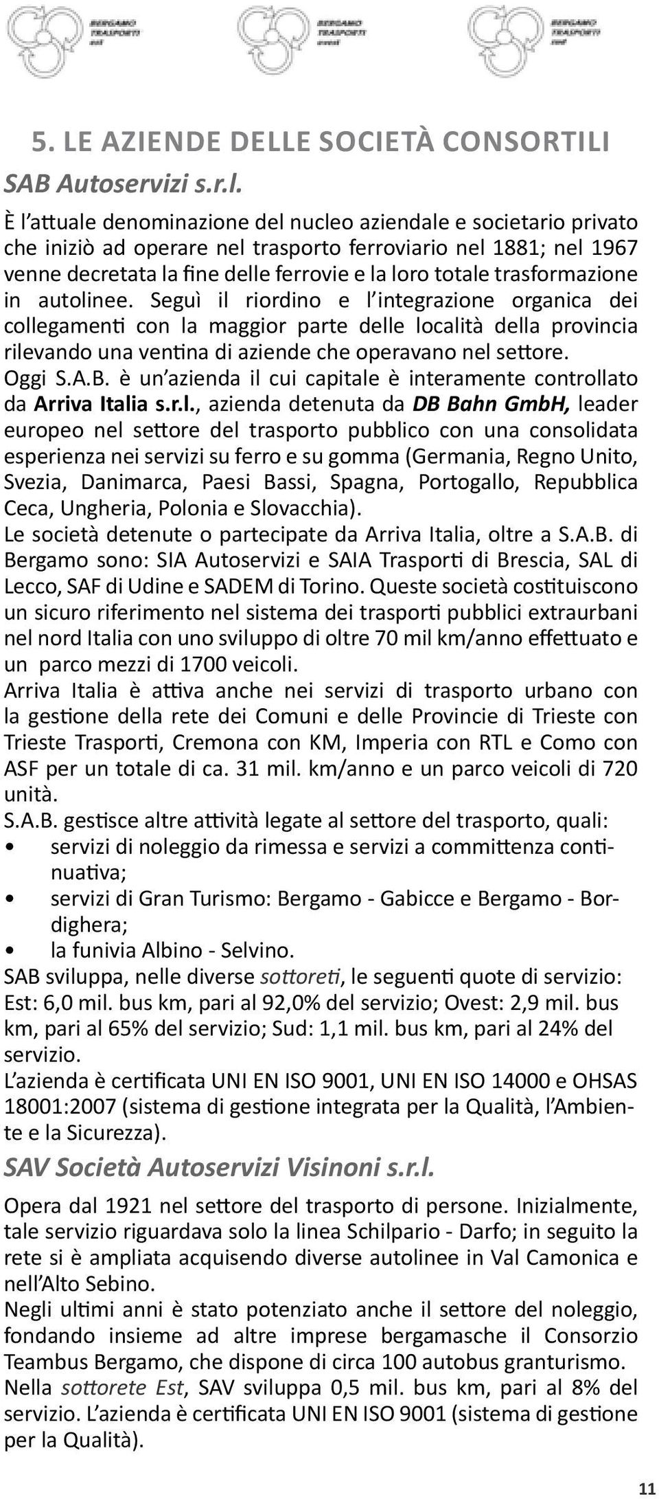 trasformazione in autolinee.