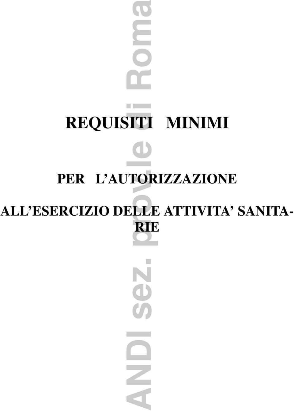 AUTORIZZAZIONE ALL