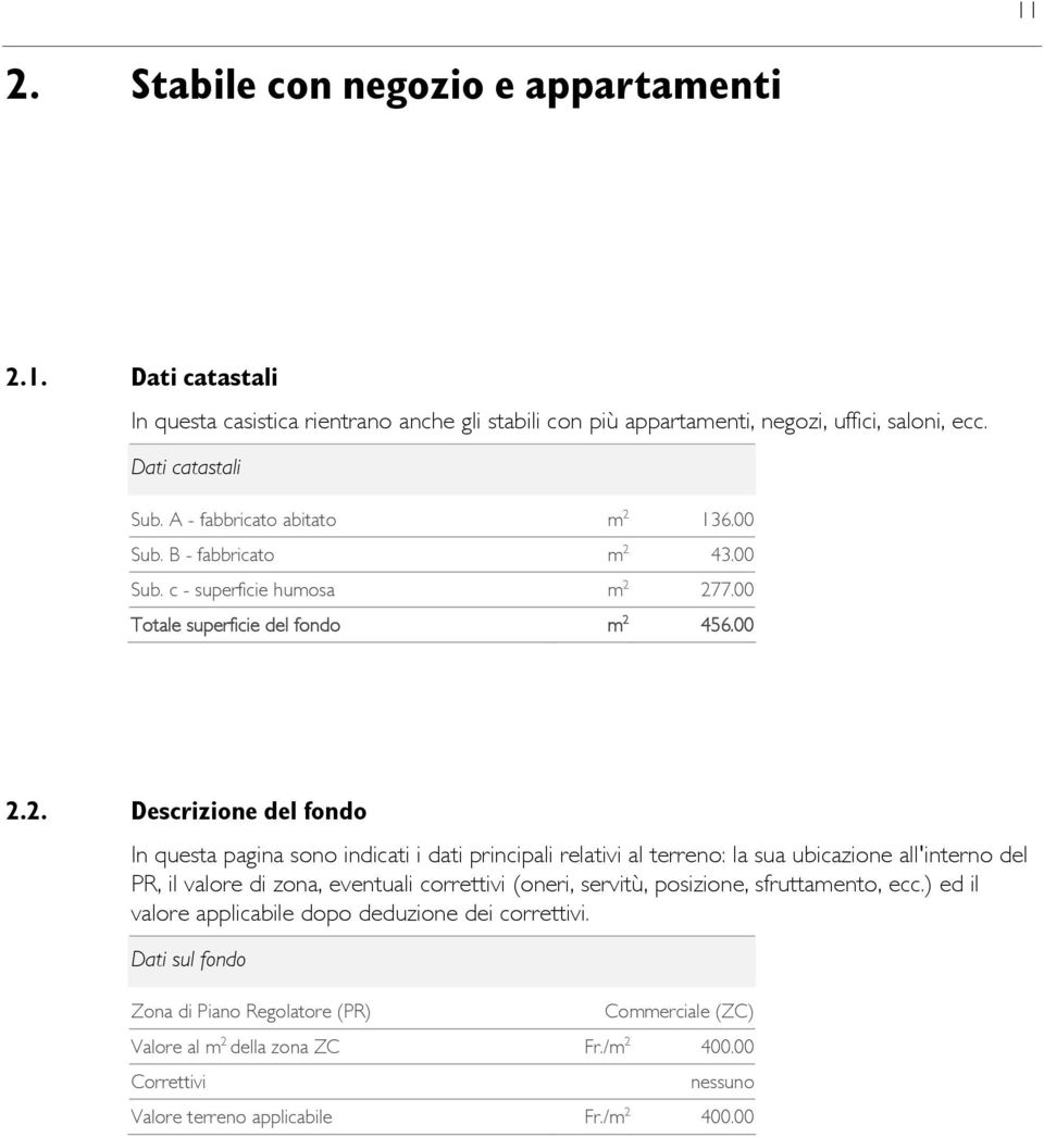 136.00 Sub. B - fabbricato m 2 