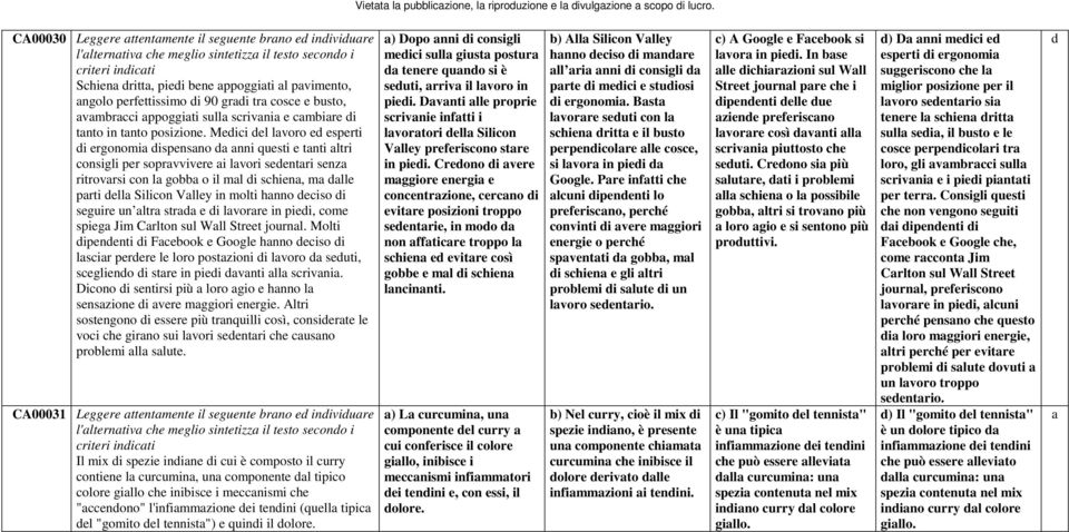 Medii del lvoro ed esperti di ergonomi dispensno d nni questi e tnti ltri onsigli per soprvvivere i lvori sedentri senz ritrovrsi on l go o il ml di shien, m dlle prti dell Silion Vlley in molti hnno