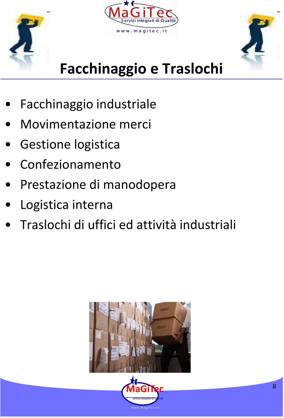 logstca Confezonamento Prestazone d