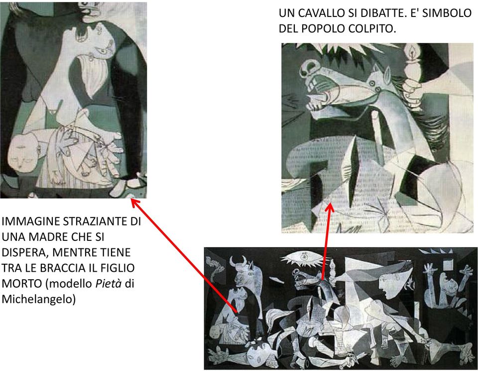 FIGLIO MORTO (modello Pietà di Michelangelo)