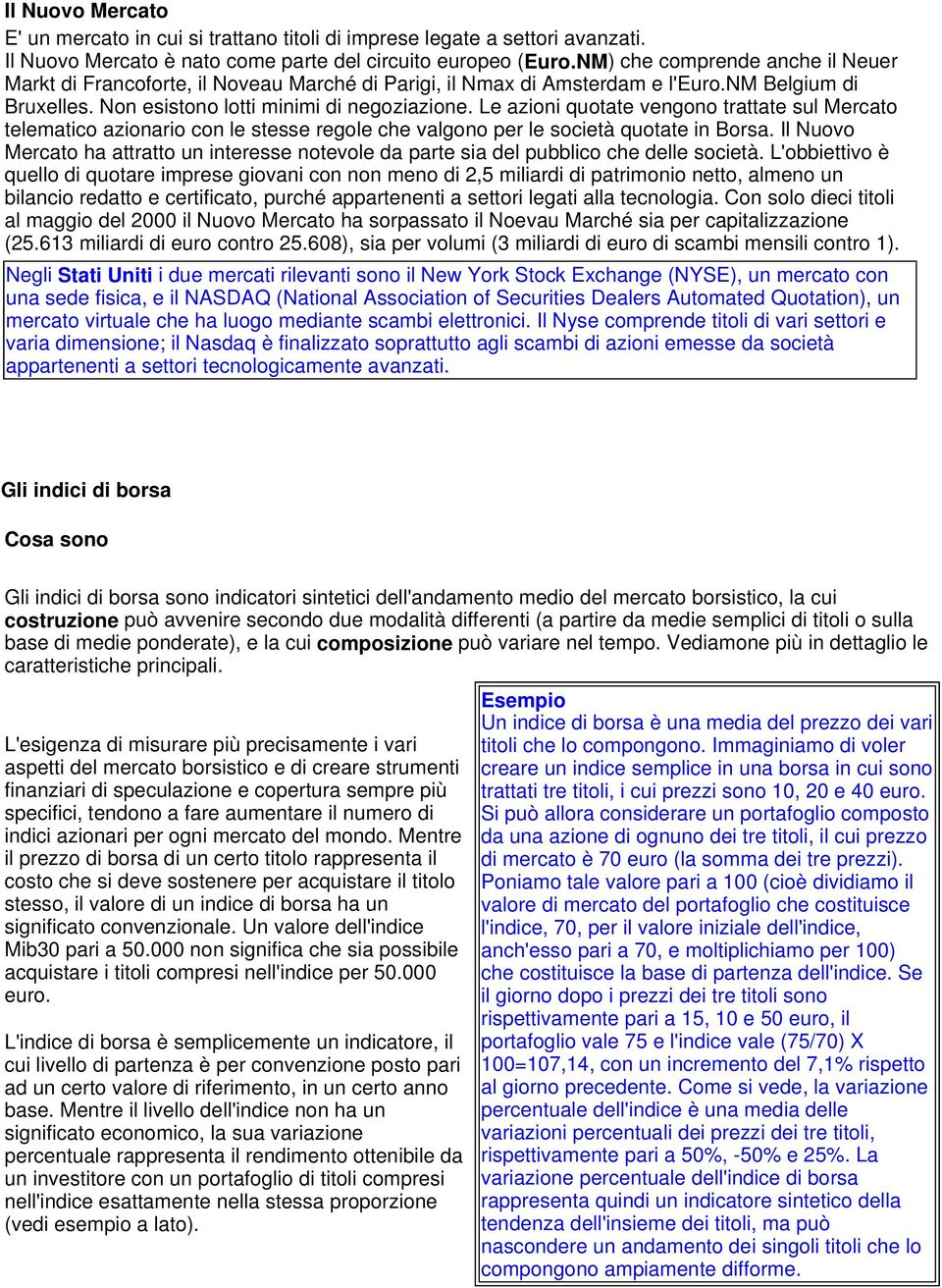 Le azioni quotate vengono trattate sul Mercato telematico azionario con le stesse regole che valgono per le società quotate in Borsa.