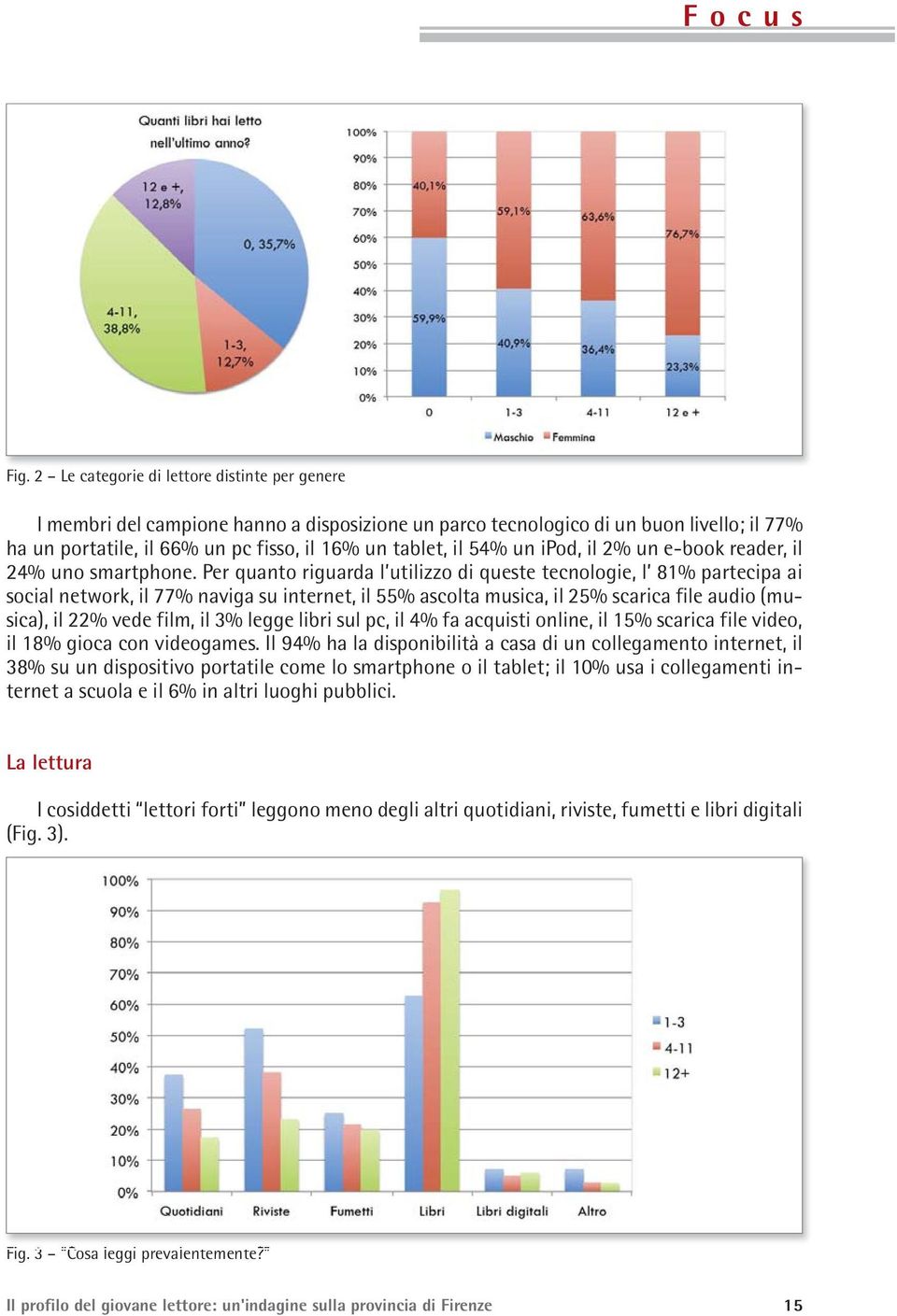 un ipod, il 2% un e-book reader, il 24% uno smartphone.