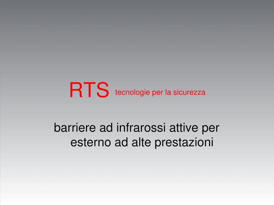 infrarossi attive per