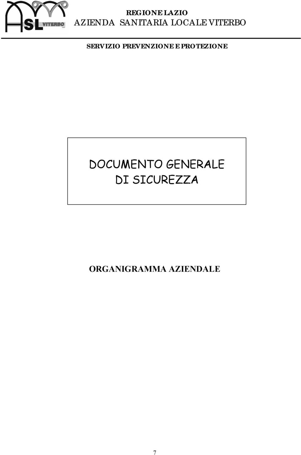 PREVENZIONE E PROTEZIONE DOCUMENTO