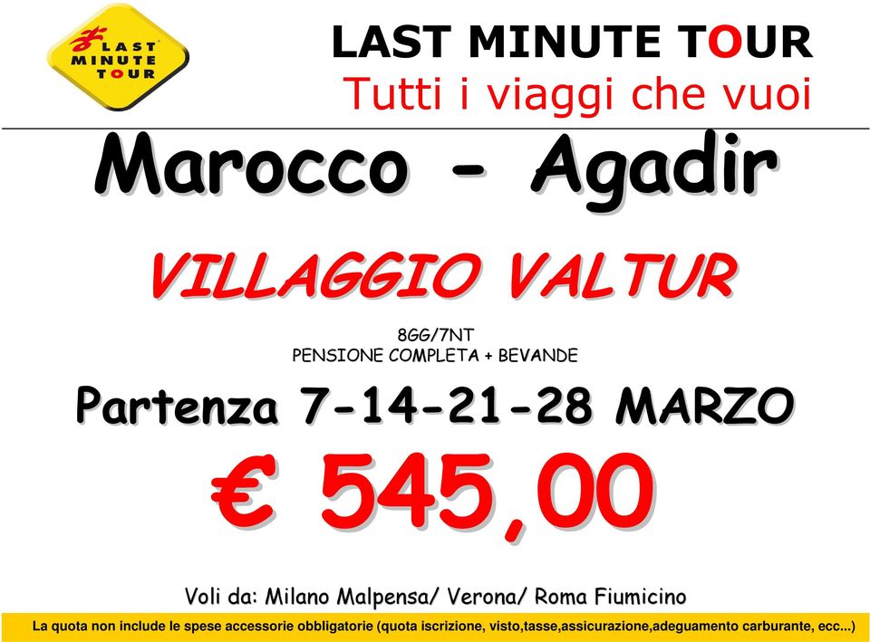 14-21-2828 MARZO 545,00 Voli