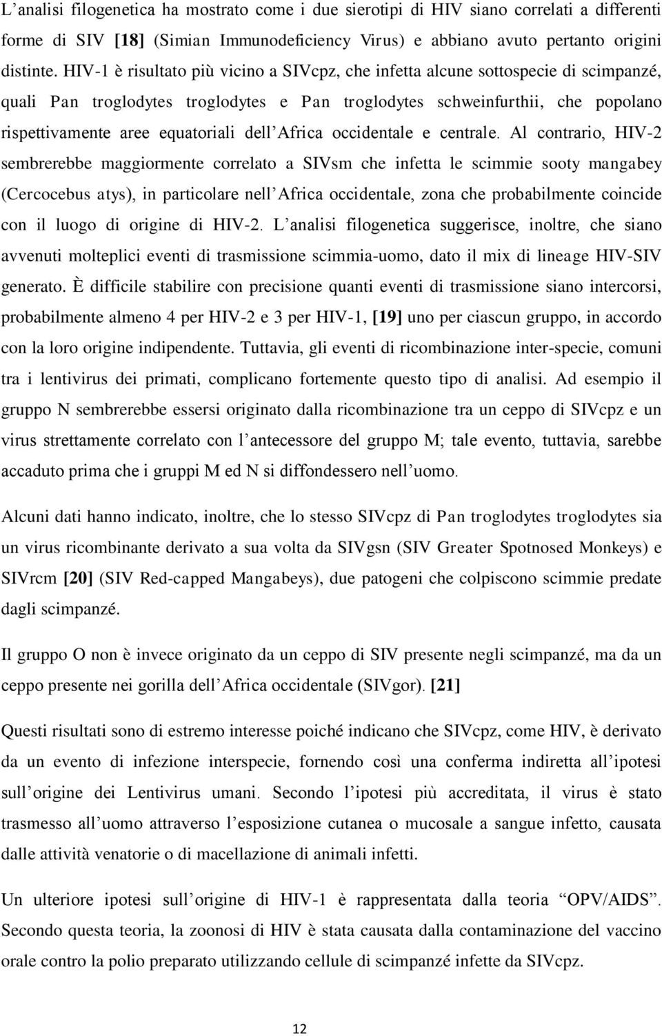 dell Africa occidentale e centrale.