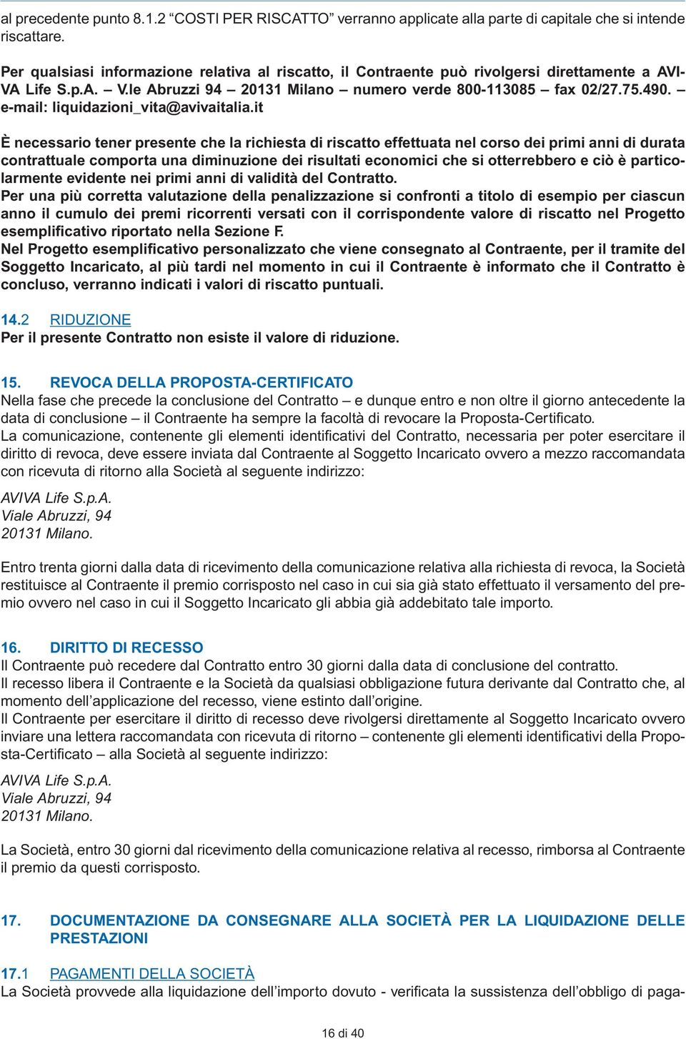 e-mail: liquidazioni_vita@avivaitalia.