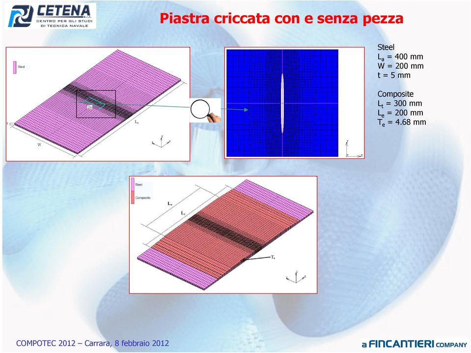 200 mm t = 5 mm Composite L t