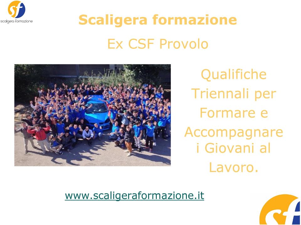 Formare e Accompagnare i Giovani