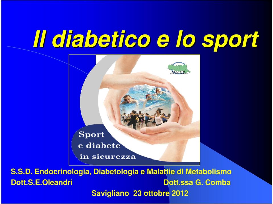Malattie dl Metabolismo Dott.S.E.