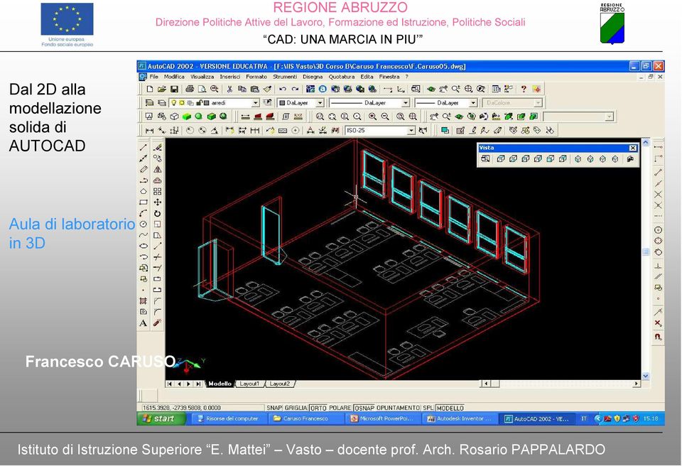 di AUTOCAD Aula di