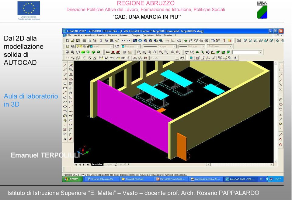 di AUTOCAD Aula di