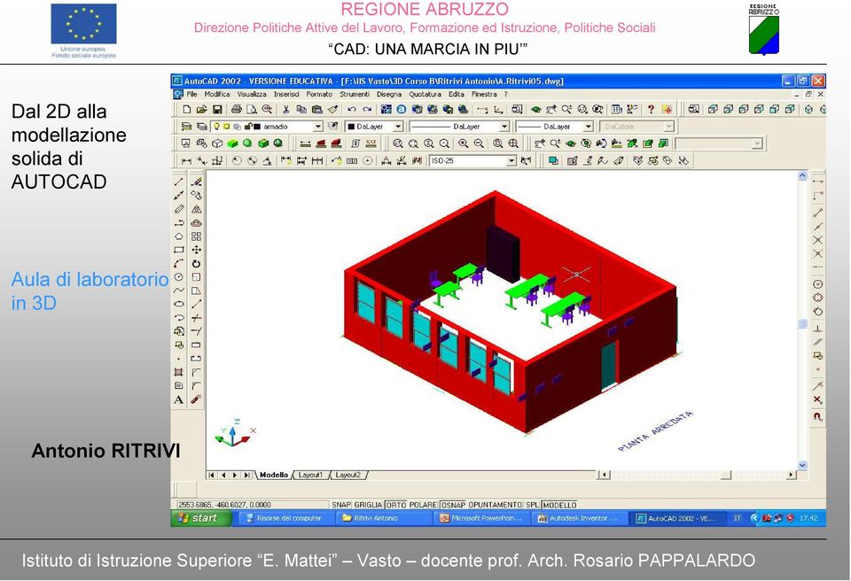 di AUTOCAD Aula di