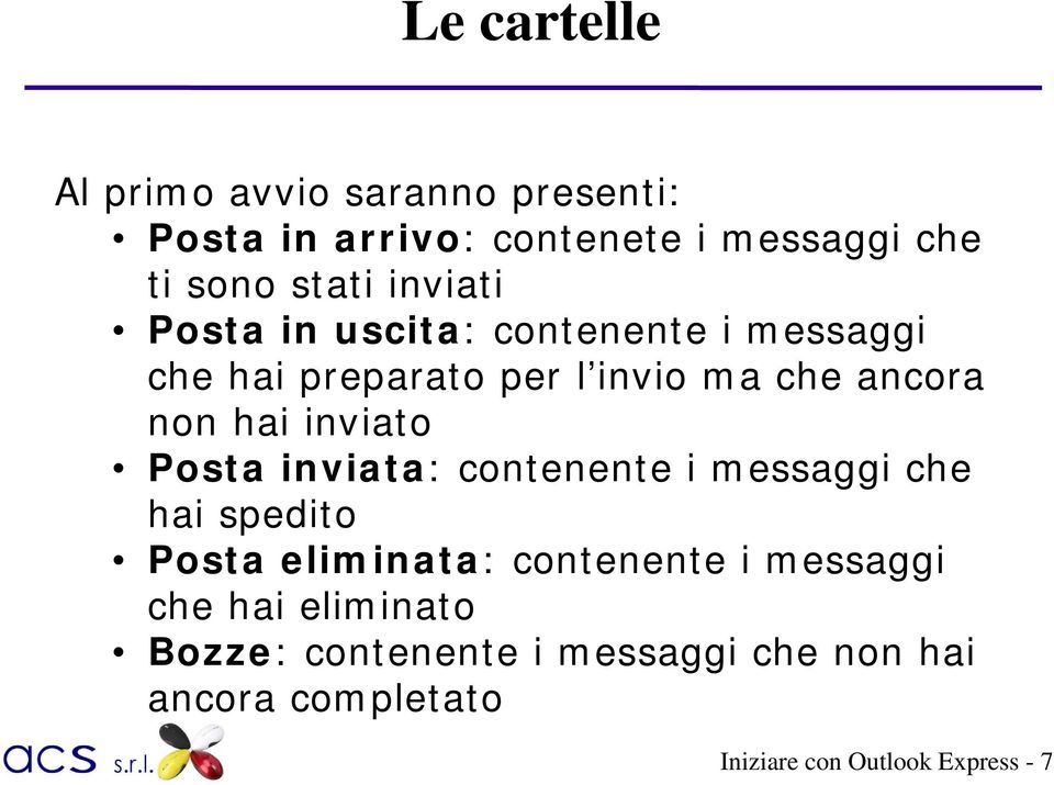 inviato Posta inviata: contenente i messaggi che hai spedito Posta eliminata: contenente i messaggi