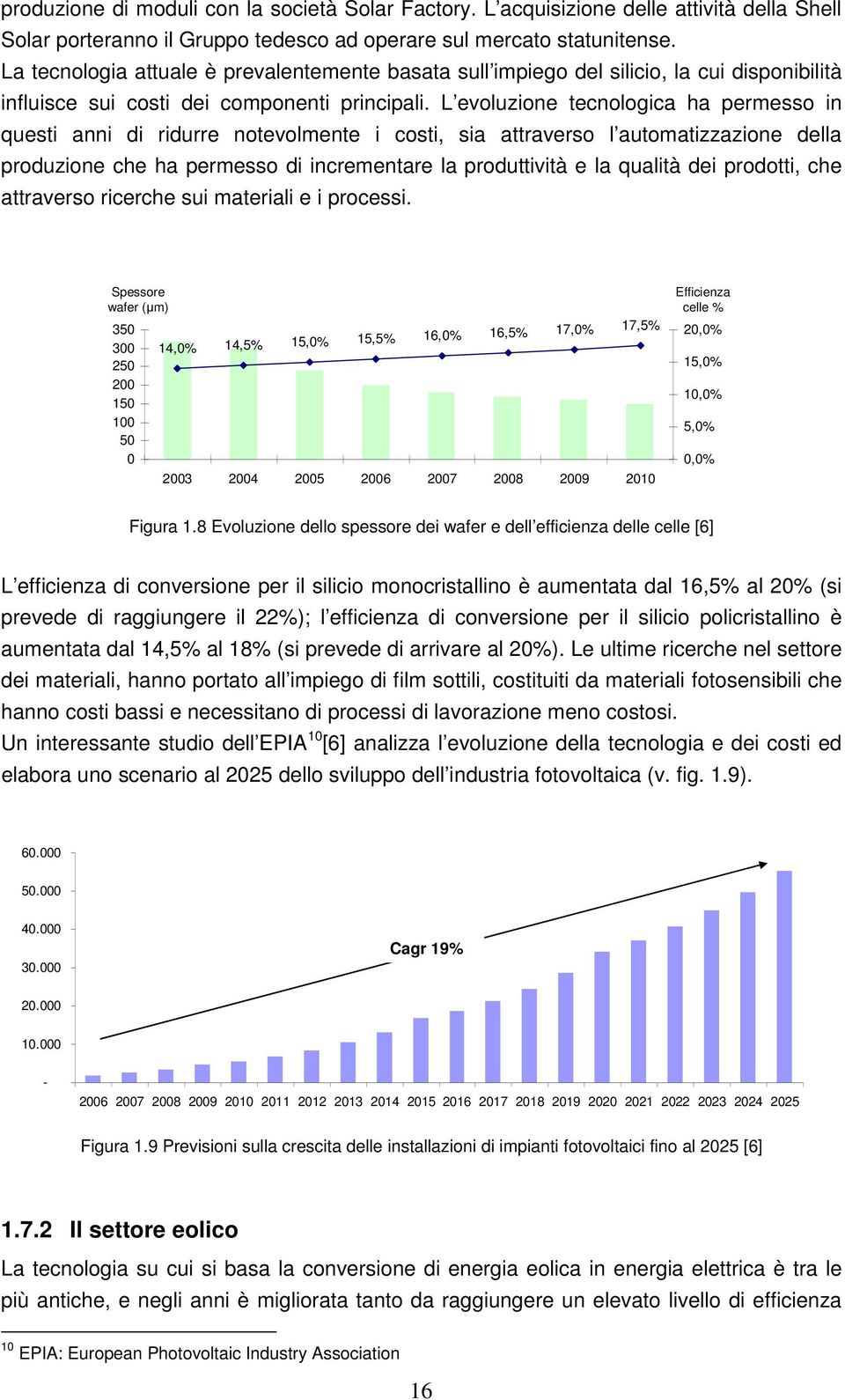 L evoluzione tecnologica ha permesso in questi anni di ridurre notevolmente i costi, sia attraverso l automatizzazione della produzione che ha permesso di incrementare la produttività e la qualità