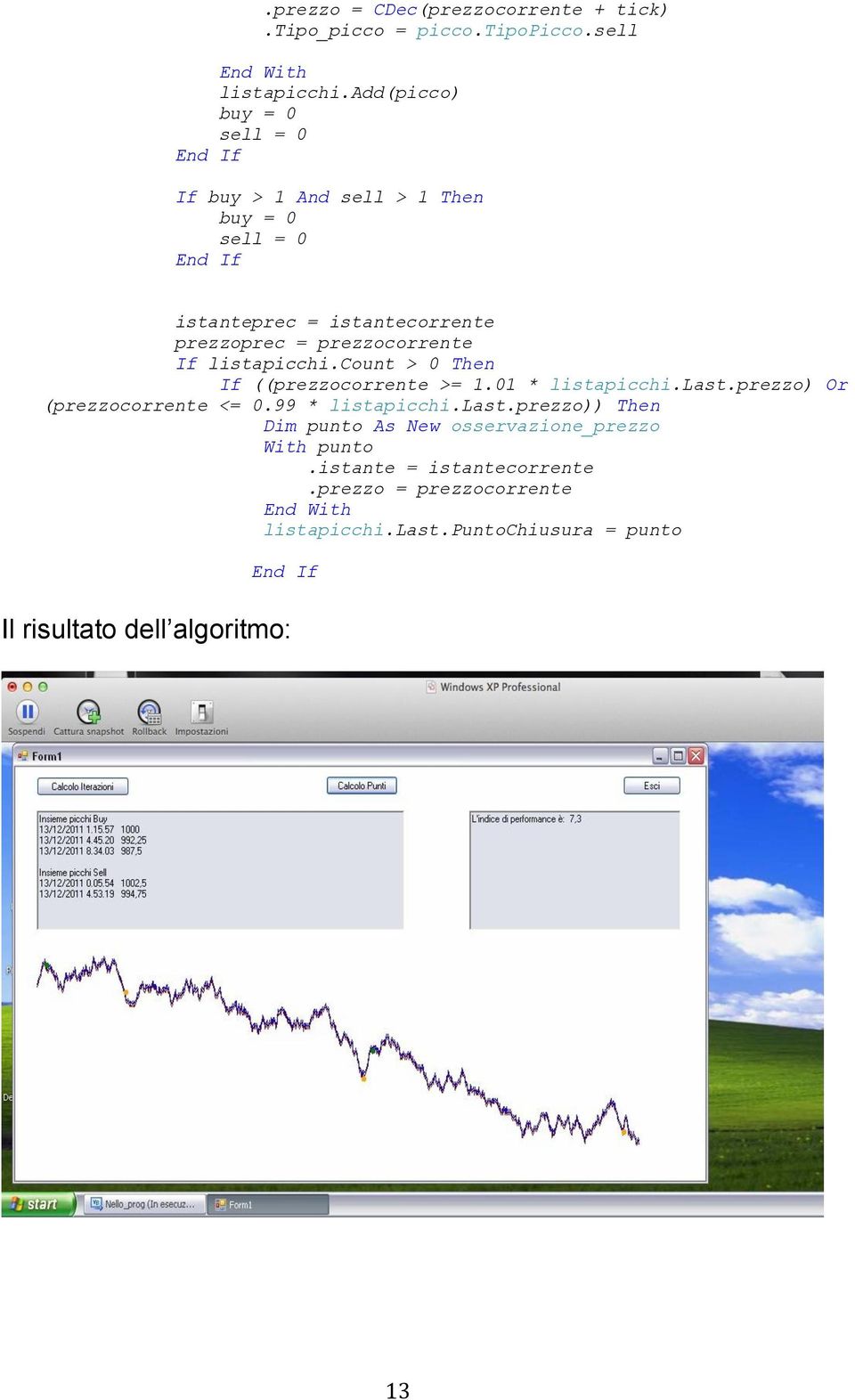 prezzocorrente If listapicchi.count > 0 Then If ((prezzocorrente >= 1.01 * listapicchi.last.prezzo) Or (prezzocorrente <= 0.99 * listapicchi.