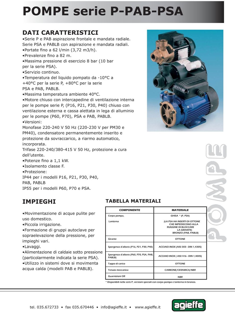 Massima temperatura ambiente 40 C.